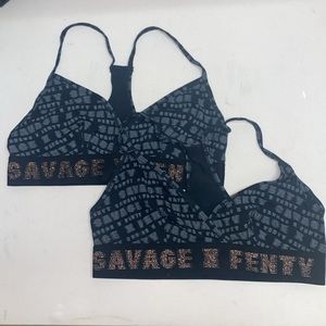 TWO Savage x Fenty bralletes